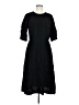 Everlane 100% Polyester Black Casual Dress Size 8 - photo 1