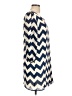 Sugarlips 100% Polyester Chevron-herringbone Blue Casual Dress Size L (estimated) - photo 4