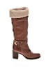 Napoleoni 100% Leather Brown Tan Boots Size EU 40 - photo 1