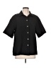 Shein 100% Polyester Black Short Sleeve Blouse Size L - photo 1