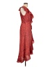 Max Studio Paisley Red Casual Dress Size L (estimated) - photo 4