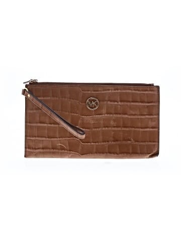 MICHAEL Michael Kors Leather Wristlet (view 1)