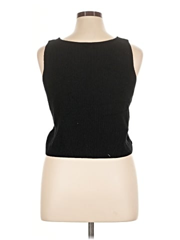 Blue Rain Sleeveless Blouse (view 2)
