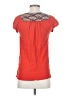 Meadow Rue Red Short Sleeve Blouse Size XS - photo 2