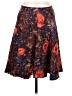 Corey Lynn Calter Print Red Formal Skirt Size 4 - photo 1