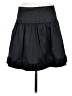 Kensie Solid Black Casual Skirt Size 6 - photo 2