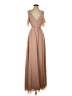Lulus 100% Polyester Tan Cocktail Dress Size XS - photo 1