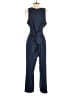 Harlyn Solid Blue Jumpsuit Size L - photo 2