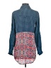 Tolani Paisley Blue Long Sleeve Blouse Size XS - photo 2