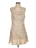 Motel 100% Polyester Tan Cocktail Dress Size S - photo 1