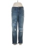 Signature Studio 100% Cotton Graphic Blue Jeans Size 8 - photo 1