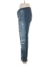 Signature Studio 100% Cotton Graphic Blue Jeans Size 8 - photo 5