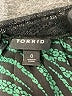 Torrid 100% Polyester Animal Print Green Long Sleeve Blouse Size Lg Plus (0) - photo 7