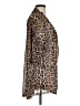 Crazy Train Animal Print Brown Kimono One size - photo 4