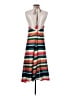 Lulus 100% Polyester Stripes Teal Casual Dress Size XS - photo 2