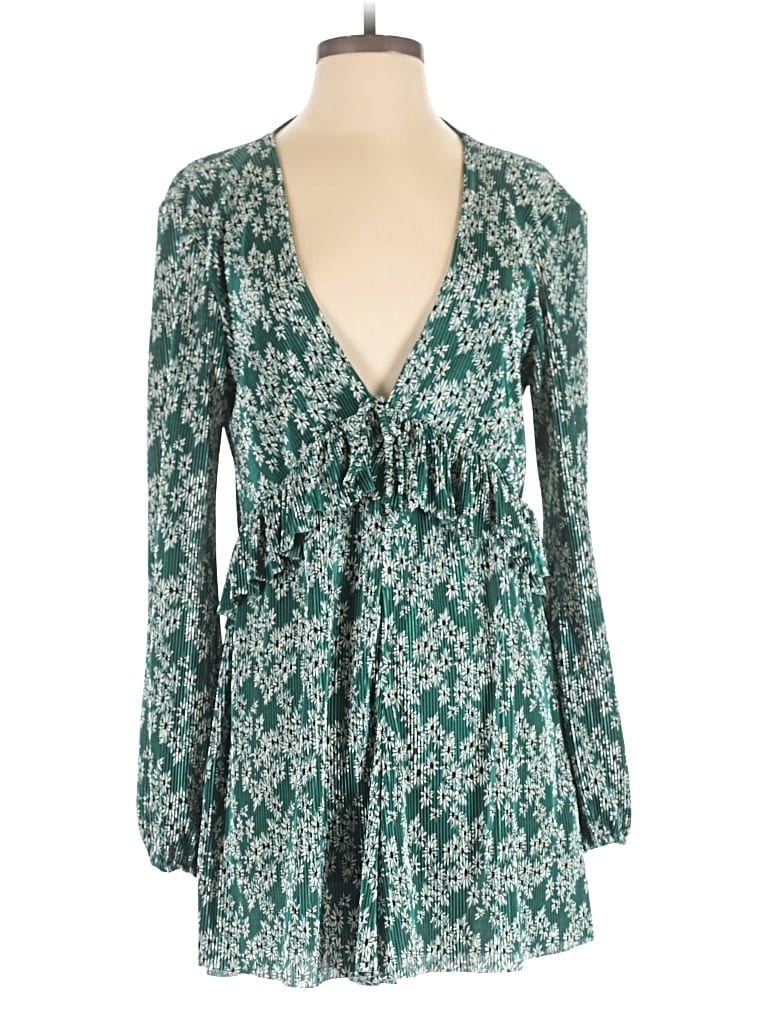 Pre-owned Topshop Romper In Teal