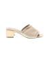 Donald J Pliner Ivory Gold Sandals Size 7 - photo 1