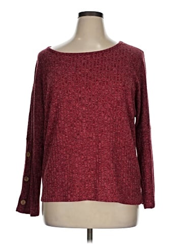 NY Collection Pullover Sweater (view 1)