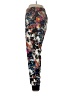 Aqua 100% Polyester Print Black Casual Pants Size L - photo 5