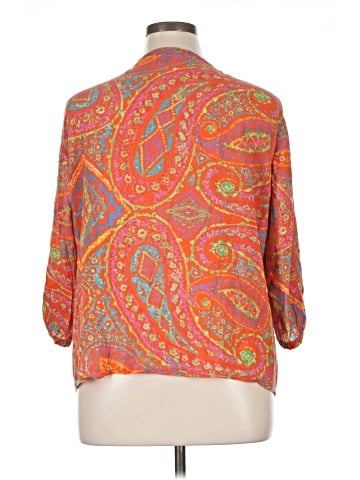 Lauren Jeans Co. 3/4 Sleeve Blouse (view 2)