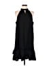 Unbranded 100% Polyester Solid Black Cocktail Dress Size XXL - photo 1