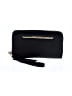 Steve Madden 100% Leather Black Leather Wristlet One size - photo 1