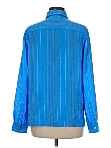 Evan Picone Long Sleeve Silk Top (view 2)