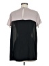 Jaye.e. 100% Polyester Ivory Short Sleeve Blouse Size M - photo 2