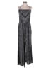 Robin Piccone Chevron-herringbone Silver Jumpsuit Size M - photo 1