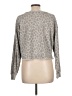 colsie Animal Print Gray Pullover Sweater Size L - photo 2