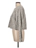 colsie Animal Print Gray Pullover Sweater Size L - photo 5