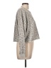 colsie Animal Print Gray Pullover Sweater Size L - photo 4