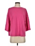 Unbranded Pink 3/4 Sleeve T-Shirt Size S - photo 1