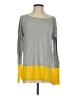 Vince. 100% Cotton Color Block Gray Pullover Sweater Size S - photo 1