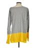 Vince. 100% Cotton Color Block Gray Pullover Sweater Size S - photo 2