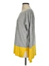 Vince. 100% Cotton Color Block Gray Pullover Sweater Size S - photo 5