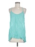 Chaser 100% Viscose Teal Sleeveless Blouse Size M - photo 1