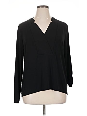 Dana Buchman Long Sleeve Blouse (view 1)