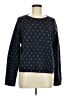 Vince. Print Black Pullover Sweater Size M - photo 1
