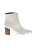 Tru White Ankle Boots Size 8 - photo 1