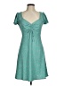 Levi's 100% Polyester Hearts Teal Casual Dress Size M - photo 1