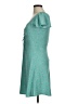 Levi's 100% Polyester Hearts Teal Casual Dress Size M - photo 5