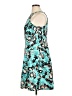 Wisp Floral Teal Cocktail Dress Size 14 (petite) - photo 5