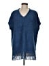 Purejill Blue Poncho Size M - photo 1