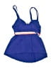 Pez D'Or Color Block Blue One Piece Swimsuit Size S - photo 2
