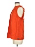 Matilda Jane Solid Orange Sleeveless Blouse Size M - photo 5