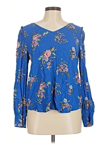 Ann Taylor LOFT Long Sleeve Blouse (view 1)
