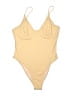 Unbranded Solid Yellow One Piece Swimsuit Size M (estimated) - photo 1