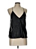 Maddy...K 100% Polyester Black Sleeveless Blouse Size L - photo 1