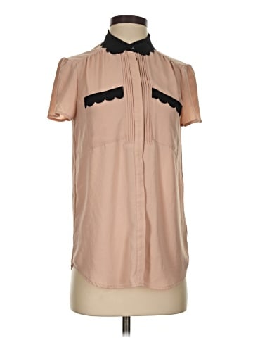HD in Paris Short Sleeve Blouse (view 1)